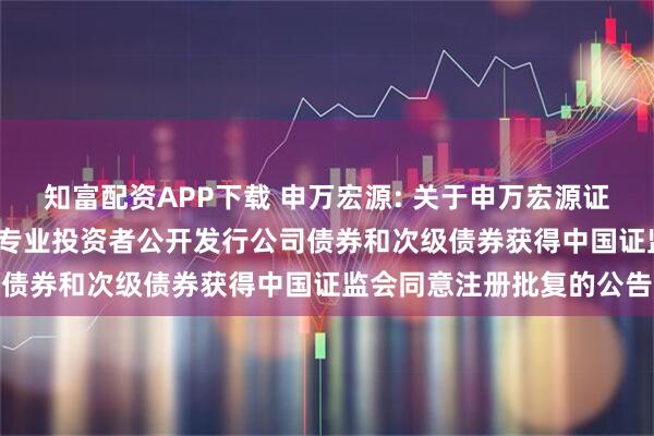 知富配资APP下载 申万宏源: 关于申万宏源证券有限公司2025年面向专业投资者公开发行公司债券和次级债券获得中国证监会同意注册批复的公告